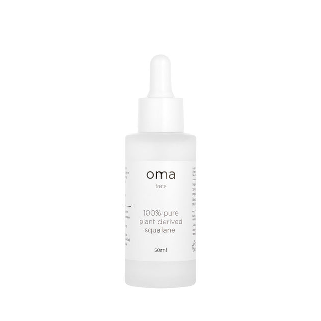 100% Pure Plant Derived Squalane (Face Serum), 50ml – oma