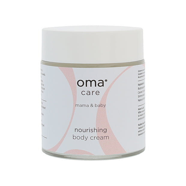 oma care mama and baby nourishing body cream, ema ja beebi kehakreem