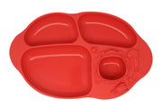marcus marcus suction divided plate red oma care